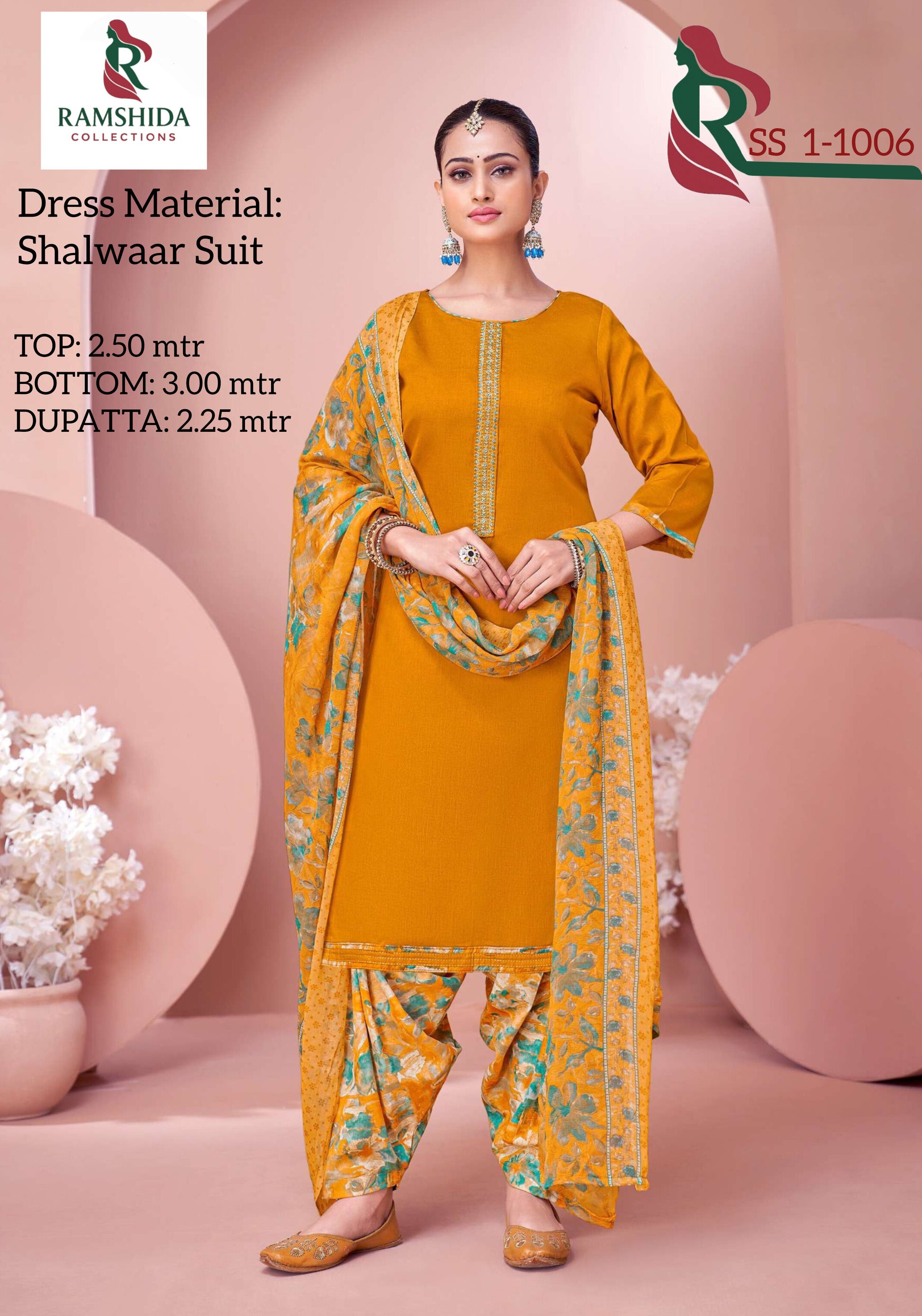 Noor E Patiyala Dress Material - Unstitched - 2pc set (Pick Any 2)