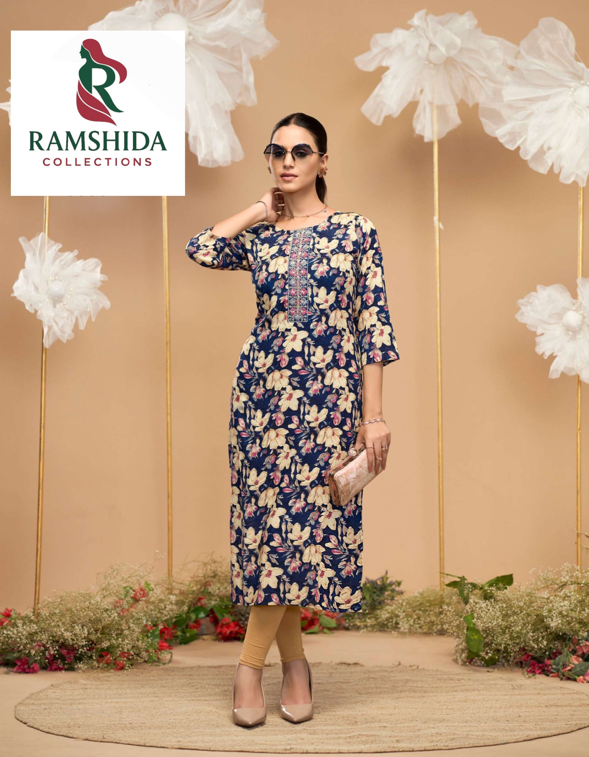 Radhika Lifestyle Kurti Readymade - XL 3pc set (Pick Any 3)