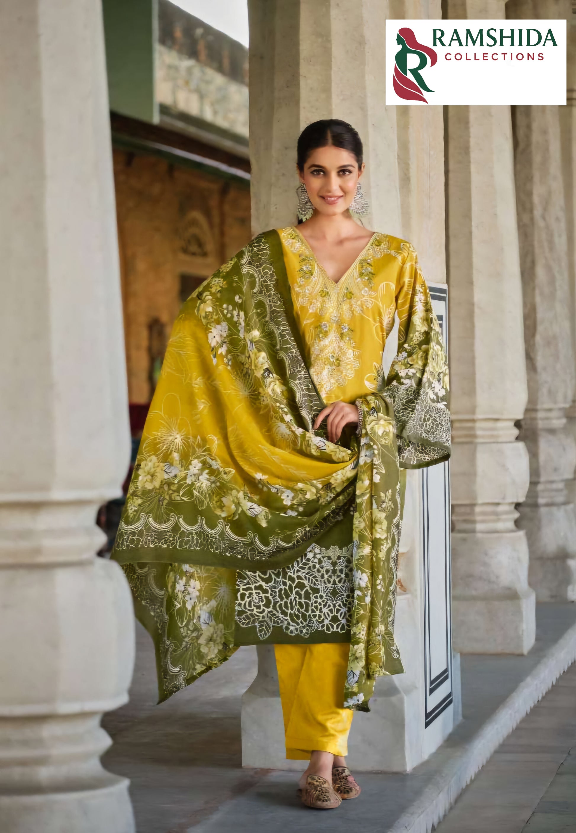 Lavender Mirage (Romani Aarzu) - Dress Material unstitched, 2pc set (Pick Any 2)