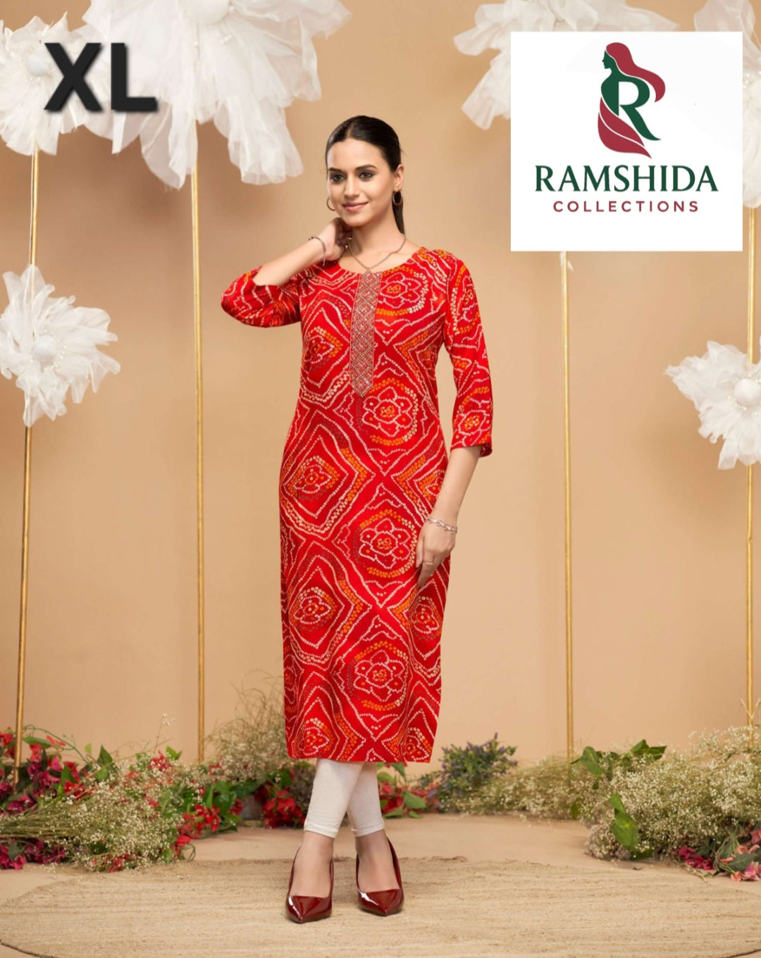 Radhika Lifestyle Kurti Readymade - XL 3pc set (Pick Any 3)