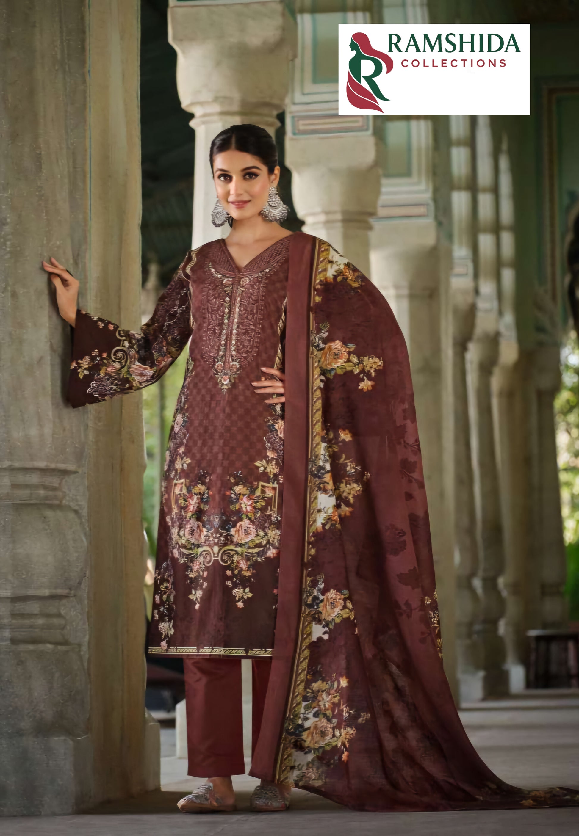 Lavender Mirage (Romani Aarzu) - Dress Material unstitched, 2pc set (Pick Any 2)