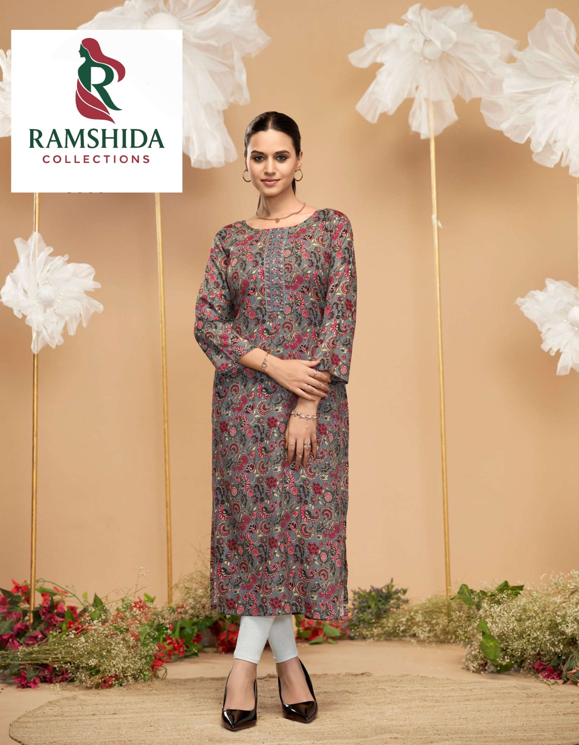 Radhika Lifestyle Kurti Readymade - XL 3pc set (Pick Any 3)