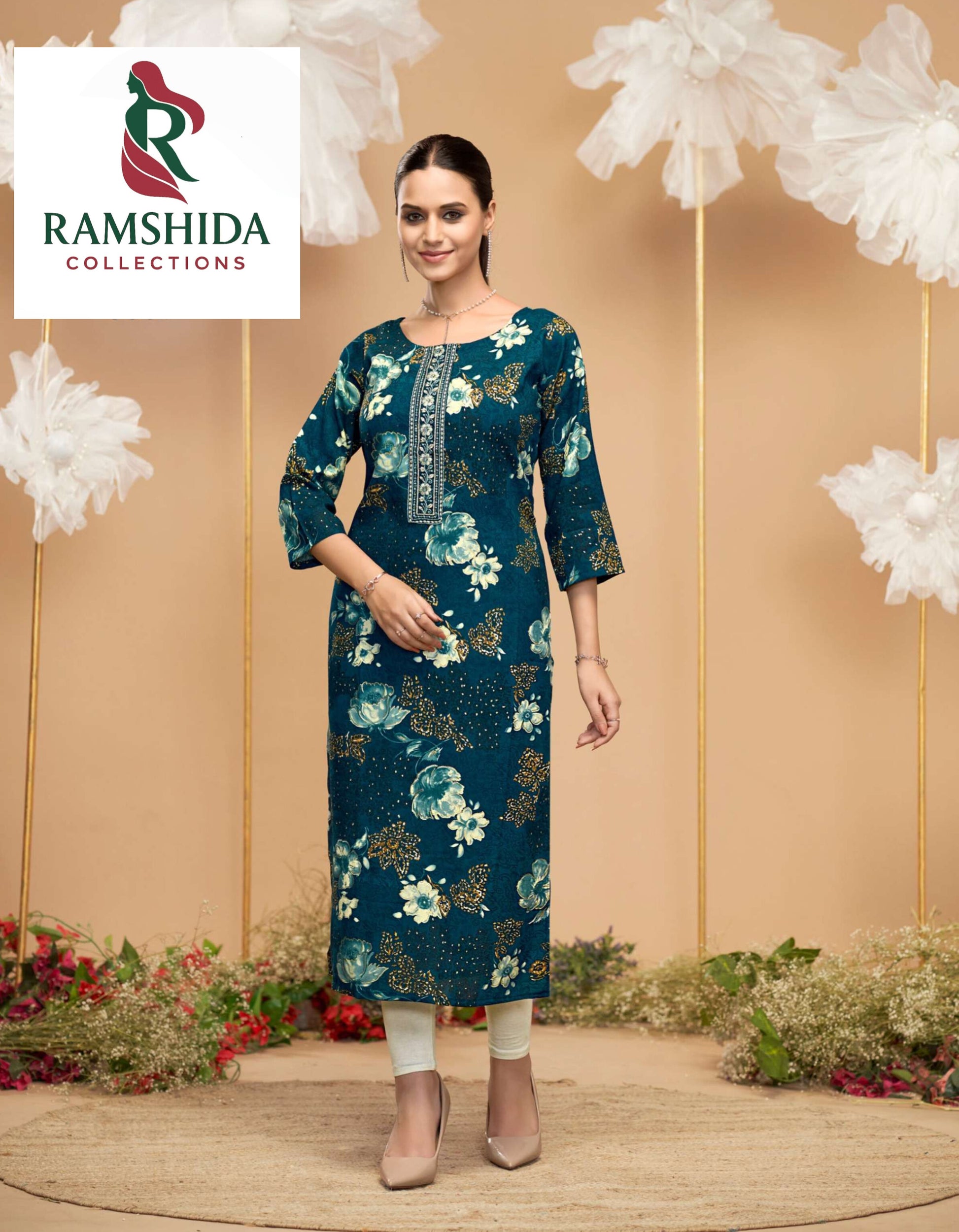 Radhika Lifestyle Kurti Readymade - XL 3pc set (Pick Any 3)