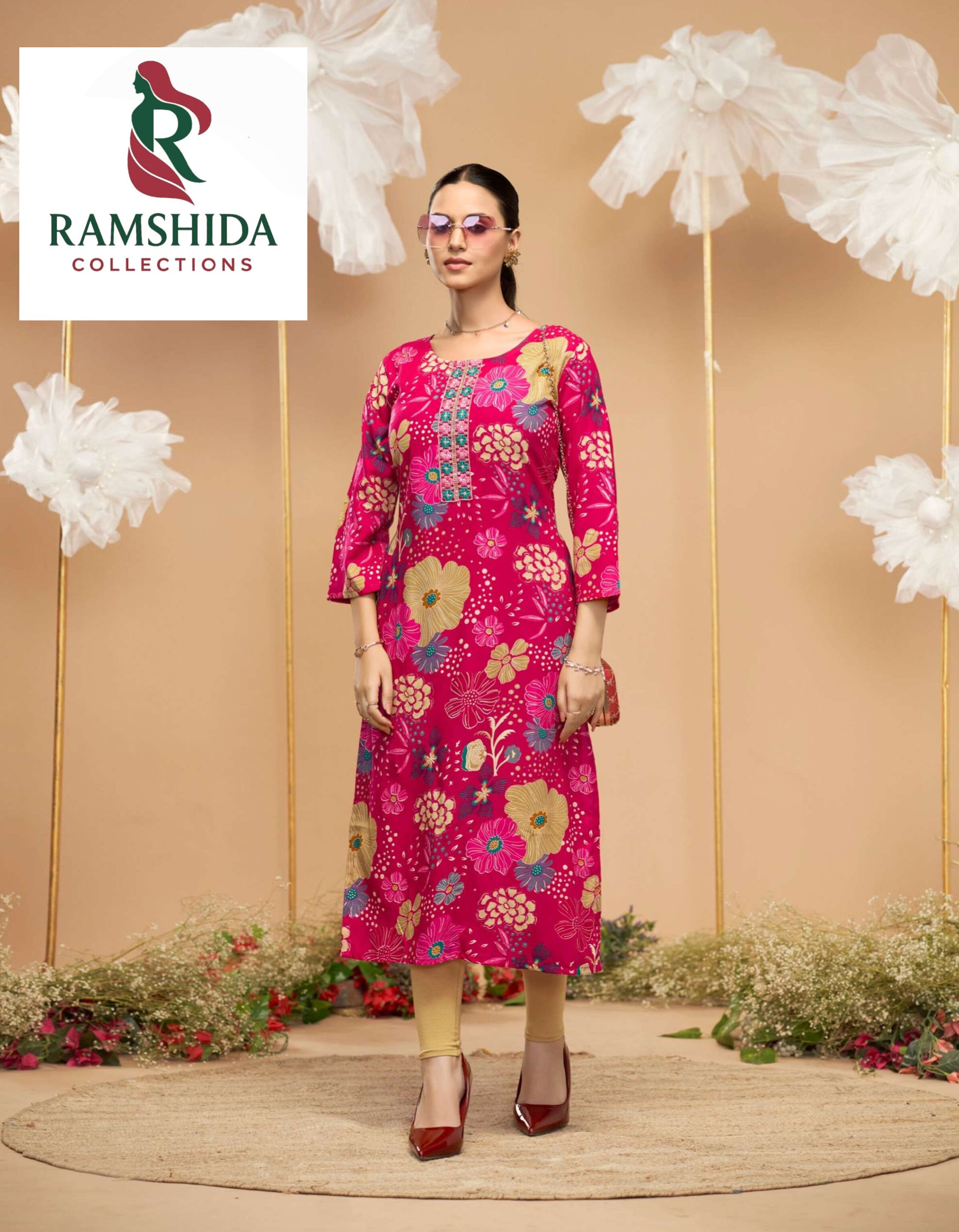 Radhika Lifestyle Kurti Readymade - XL 3pc set (Pick Any 3)