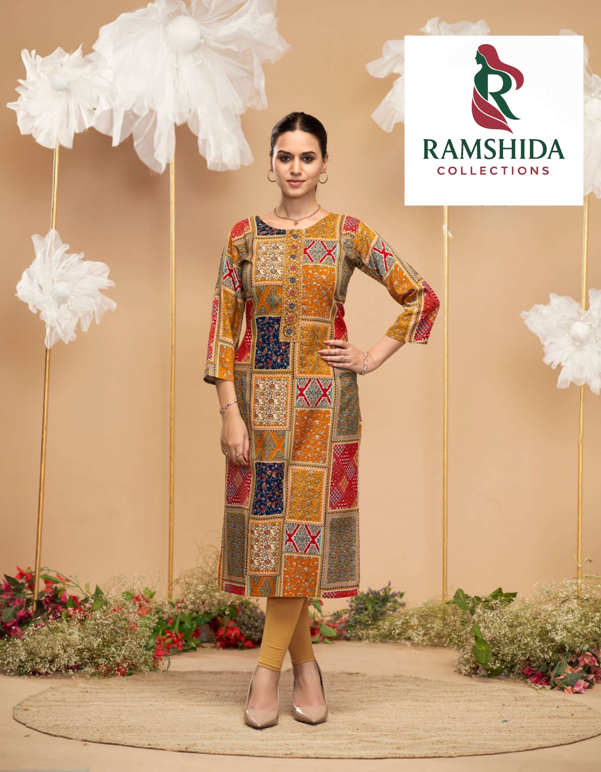 Radhika Lifestyle Kurti Readymade - XL 3pc set (Pick Any 3)