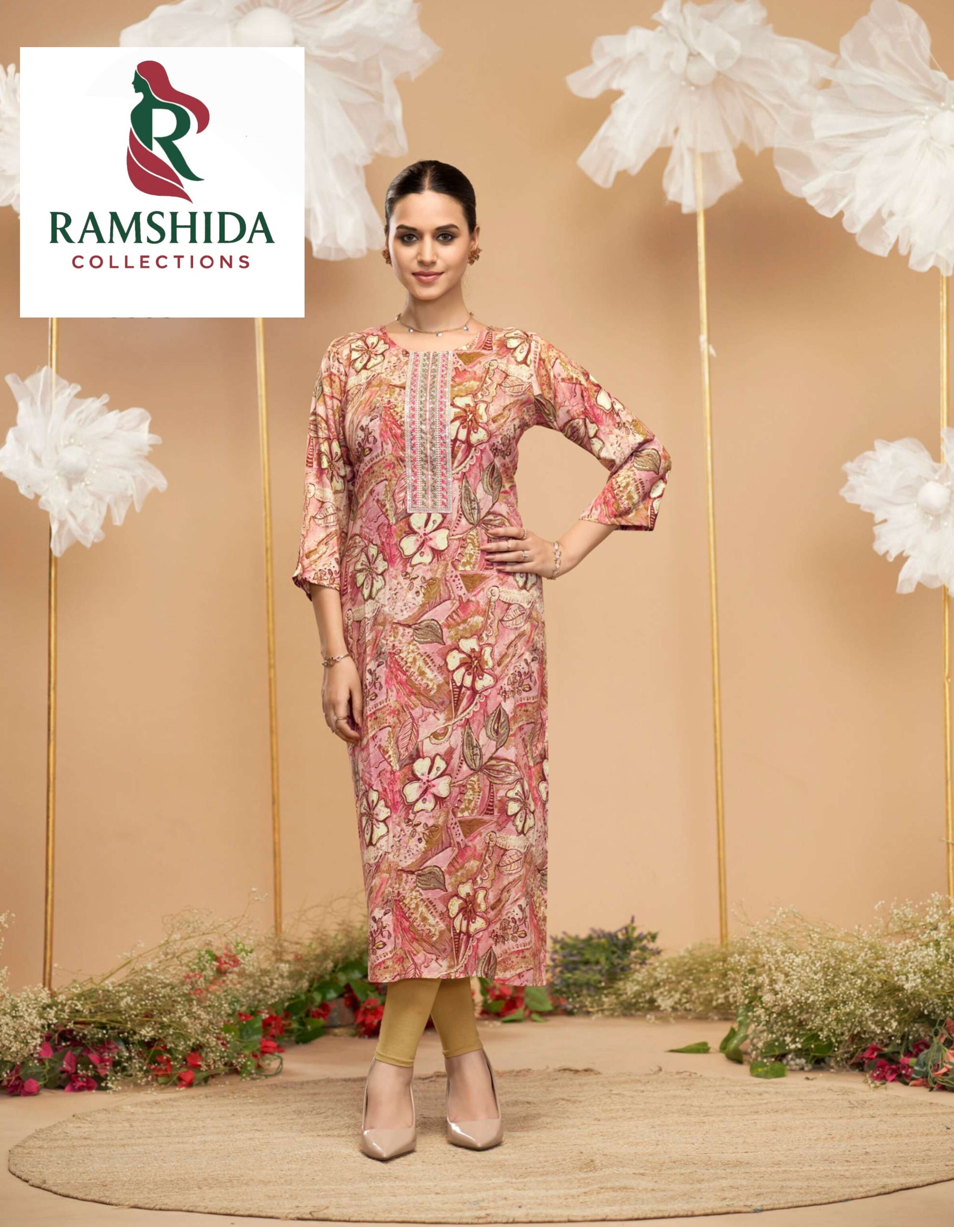 Radhika Lifestyle Kurti Readymade - XL 3pc set (Pick Any 3)